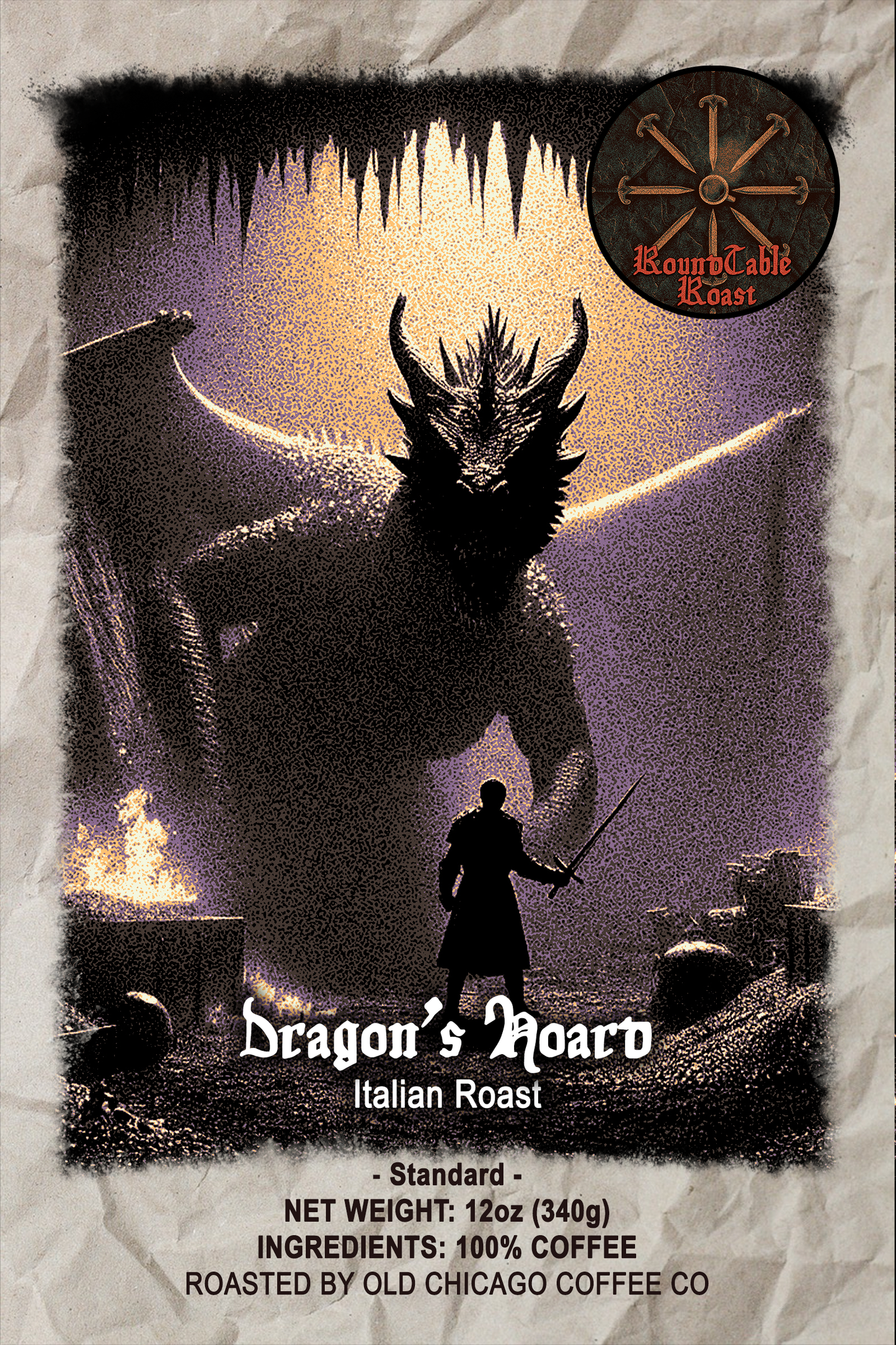 Dragon's Hoard - 12 OZ. Italian Roast