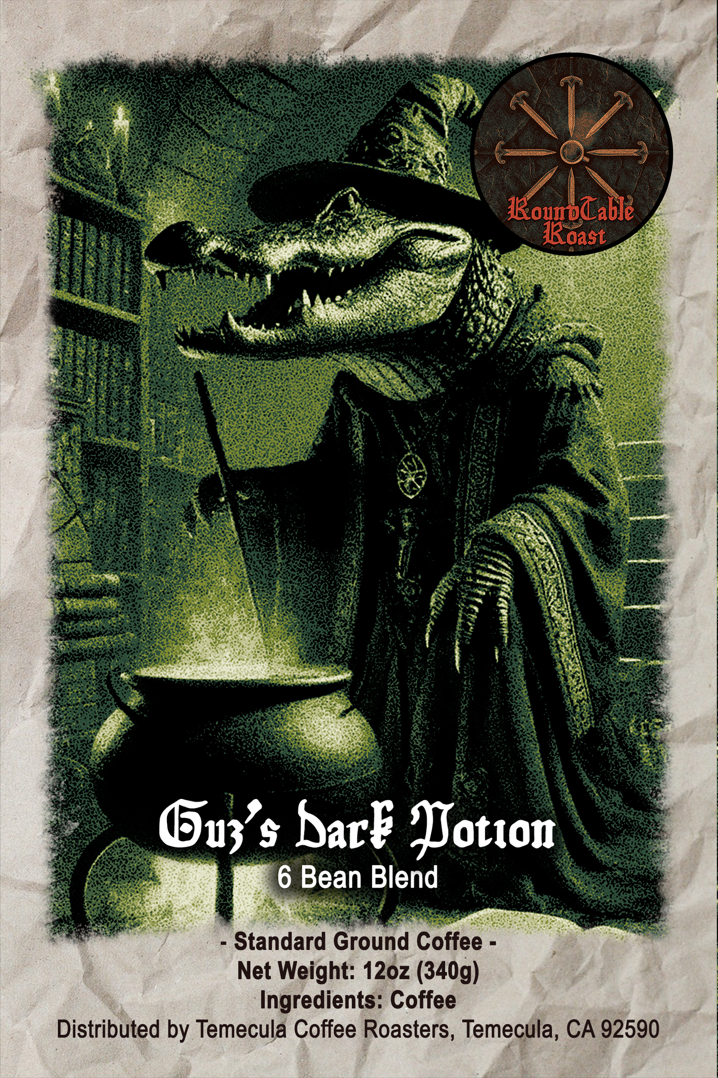 Guz's Dark Potion - 12 OZ. 6 Bean Blend